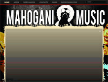 Tablet Screenshot of mahoganimusic.com